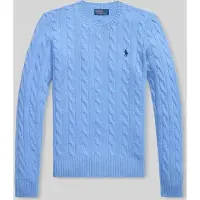 Ralph Lauren for woman. 211971865004 Blue wool and cashmere sweater (XXL), Casual, Long sleeve