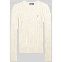 Ralph Lauren for woman. 211A91216002 Cream-coloured wool and cashmere jumper (XXL), White, Casual, Long sleeve