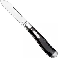 Jack Wolf Knives Jack Wolf Gateway Eureka EUREK-01-KIR-BLK-ICE Satin 14C28N, Black Ice Kirinite, Knivesandtools Exclusive pocket knife
