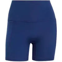 Adidas Urheiluhousut '3-Stripes Studio All Me Booty Short' tummansininen
