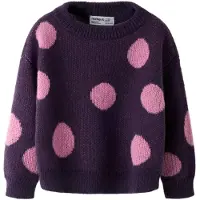 Name it Nmfolisa Ls Knit Bf - Purple - 92