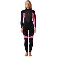 Rip Curl Omega 3/2 Mm Naisten Pitkähihainen Neopreenipuku Jossa Vetoketju Selässä