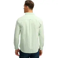 Superdry for man. M4011100A Preppy Oxford shirt green (XXL), Casual, Cotton, Classic, Long sleeve