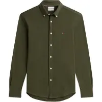 Tommy Hilfiger Knitted Shirt Sf - Khaki green - L