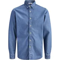 Jack & Jones Jjestanley Jjshirt At 021 Noos Jnr - Blue - 128