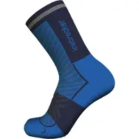 Icebreaker Men's Merino Run+ Ultralight Crew Lazurite/midnight Navy Urheilusukat 44.5-46.5