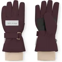 Mini A Ture Matcelio Gloves - Burgundy - 10/12Y