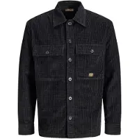 Jack & jones Jprbluoliver Corduroy L/S Overshirt - Black - S