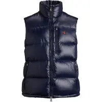 Ralph Lauren for man. 710P06138500 Gorham navy vest (L), Casual, Polyamide