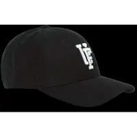 Upfront Spinback Baseball Cap - Crown 4 - Black - ONE SIZE
