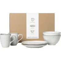 Broste Copenhagen Nordic Sand aamiaisasetti kahdelle 6 osaa