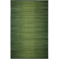 Chhatwal & Jonsson Tapti villamatto Green, 180x270 cm