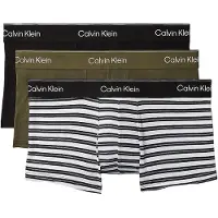 Calvin Klein Low Rise Trunk 3Pk - Black - L