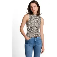 Tom Tailor DENIM Toppi vaaleabeige / brokadi / tummanruskea