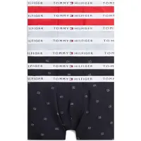 Tommy Hilfiger 7 Pk Trunk Print - Navy - 152-164