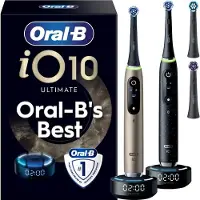 Oral-B iO10 Duo sähköhammasharja 494076 (musta/kulta)