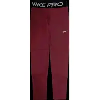 Nike G Np Df Tight Op - Burgundy - 147-158