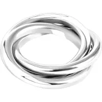 Muli Collection Triple Ring Silver 18mm