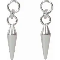 Sno of sweden Largo Pin Ear Plain Silver Onesize