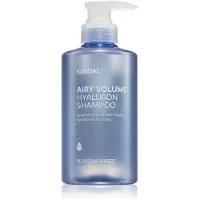 Kundal Airy Volume Hyaluron Shampoo kosteuttava shampoo volyymia ja kiiltoa lisäävä 500 ml