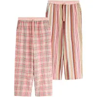 Next Pyjamahousut monivärinen / roosa