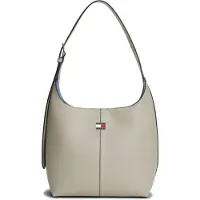 Tommy Hilfiger Olkalaukku 'CITY' beigenharmaa