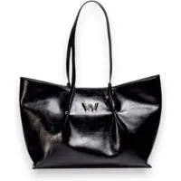 Wonders for woman. WB-54023_941_5792 Naysa Black Bag (OSFA), Classic, Faux Leather
