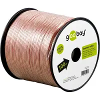 Goobay 15125, Hapeton kupari, 100 m, Läpinäkyvä