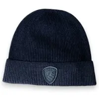 Blauer for man. 26WBLUA05467 Oliver blue hat (OSFA), Casual, Wool