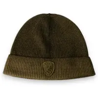 Blauer for man. 26WBLUA05467 Olive green Oliver hat (OSFA), Casual, Wool
