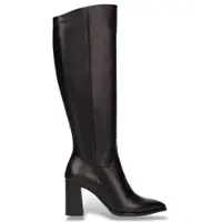 Wonders for woman. M-5443_5121_5792 Aurora Leather Boots 43 Black (36), 5 to 8 cm, Zip, Casual, Classic