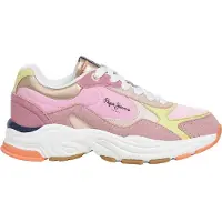Pepe Jeans for girl. PGS600004 Trainers Mave Neon pink (32), 3 to 5 cm, Laces, Casual, children's fashion