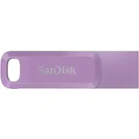 SanDisk Ultra Dual Drive Go USB-C 3.2 Gen 1 64 Gt -muistitikku, lavender