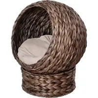 Aosom Kissan talo PawHut 50x42x60cm, ruskea