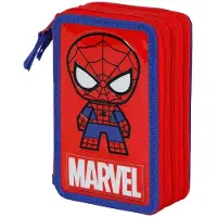 KARACTERMANIA Marvel Spiderman Glide Filled Triple Kynäkotelo