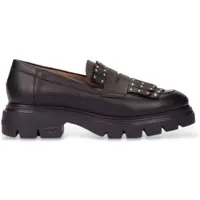 Wonders for woman. A-4315_5716_5792 BONES 15 Black Moccasins (40), Leather, 1 to 3 cm, None, Casual