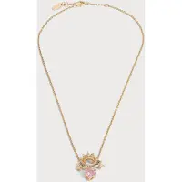 Juicy Couture Ketju kulta / vaaleanpunainen