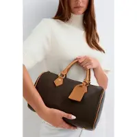 Gina Tricot  - Small duffle bag - käsilaukut - Ruskea - ONESIZE - Naiset