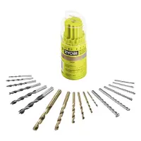 Ryobi Poranteräsarja 18 osaa 3-10 mm