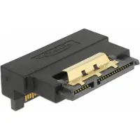 DeLOCK 63943 - SATA 22-pin -adapteri, Musta