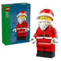 LEGO Opskaleret Minifigur Af Julemanden 40820 - Red - ONE SIZE
