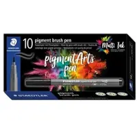 Staedtler pigment brush pen 10 pcs ivory