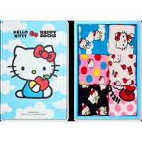 Happy socks Hello Kitty Gift Set Crew-sukat 6 Parit