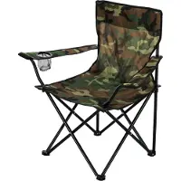 Out-Zone camo retkituoli juomatelineellä