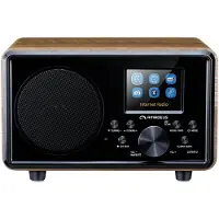 Amadeus Coperti 2 DAB+ WiFi radio, tumma puu