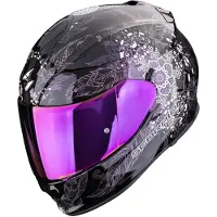 Scorpion EXO-491 Dream Integraalikypärät Musta/Violetti unisex, size L
