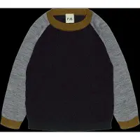 FUB Colour Block Crew - Navy - 90