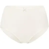Cfab Alushousut 'High Waist Cotton' valkoinen