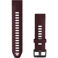 Garmin Fenix 9 Pro Quickfit 20mm viininpunainen silikoniranneke 010-14506-02