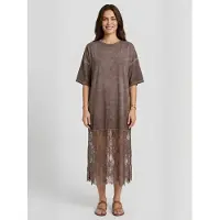 Opal Studio Mekko ' Lace ' ruskea